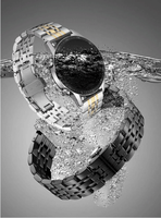 Bracelets de montre intelligents en acier inoxydable 316L avec placage PVD personnalisé en gros pour montres de plongée 12/14/16/18/20/22mm