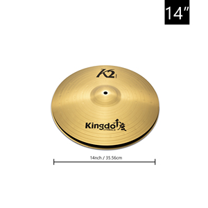 K2 Series 14 ''HiHat 16'' <span class=keywords><strong>Crash</strong></span> 20 ''Ride Ensemble de <span class=keywords><strong>4</strong></span> cymbales en alliage Cymbales professionnelles faites à la main pour les batteurs - Product Image 2