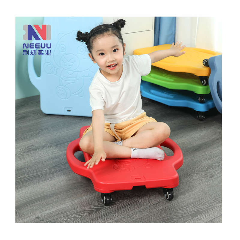 Children Scooter Board with Handles Plastic