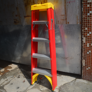 FRP isolato a spina di pesce scala da elettricista Design moderno ispessito alto audace pieghevole piattaforma di lavoro da arrampicata per il sito - Product Image 6