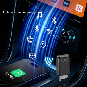 Adaptateur CarPlay portable avec connexion sans fil sûre Garantie 1 an Forfait liberté de conduite totale pour chaque voyage - Product Image 2
