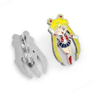 เข็มกลัดเซเลอร์มูนสุดฮิตปี 2025 เข็มกลัดการ์ตูนอนิเมะแบบแข็งและแบบนิ่ม เข็มกลัดโลหะเคลือบ - Product Image 2