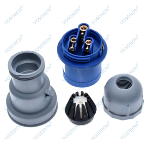 Công nghiệp ổ cắm cắm, kết nối phích cắm điện IP44 không thấm nước 3 giai đoạn cắm điện 3pin 16A/<span class=keywords><strong>32A</strong></span> 2P + PE 220-250V - Product Image 5