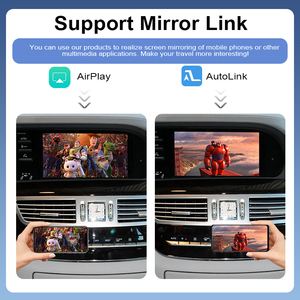Adaptateur sans fil Bluetooth Carplay Android Auto ZTUZAUTO pour Mercedes Benz Classe S/<span class=keywords><strong>CL</strong></span> W221 2010-2012 (Apple/Siri/<span class=keywords><strong>Google</strong></span>) Portable - Product Image 3