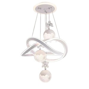 Đèn chùm pha lê trang trí JACKSUN có điều khiển từ xa, chiều cao có thể điều chỉnh, màu bạc, đèn treo trần 120W 220V dùng cho phòng ăn - Product Image 6