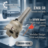 EMR 5R Indexierbarer Rundfräskopf aus 42CrMo Legierungsstahl Rostfrei CNC-Fräskopf für Metall-Grobfräsen