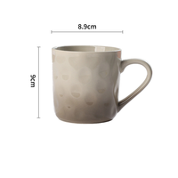 Mug élégant en porcelaine avec motif de monument urbain, tasse à café personnalisée avec paysage touristique pour les magasins de musées, le commerce de détail, les programmes de cadeaux et de voyages