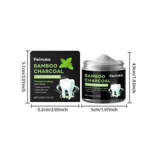 Polvo Blanqueador <span class=keywords><strong>Dental</strong></span> Natural de Marca Privada, <span class=keywords><strong>Limpieza</strong></span> Suave de Dientes, Polvo de Carbón de Bambú, Cuidado Diario, Polvo de <span class=keywords><strong>Limpieza</strong></span> <span class=keywords><strong>Dental</strong></span> - Product Image 6
