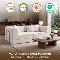 Chinesische Fabrik: Knitterfreies Modulares Sofa mit Vakuumkomprimierter Verpackung für Kleine Wohnzimmer