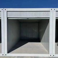 Garaje Prefabricado de Estructura de Acero Moderna con Panel Sándwich Aislado e Impermeable para Uso en Granjas