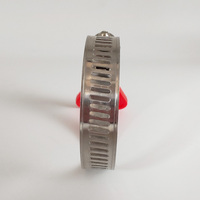 Collier de serrage réglable en acier inoxydable de style américain, avec poignée en plastique, sans outil, pour tuyaux domestiques – Fourniture directe usine