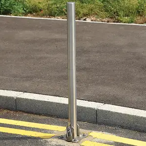 Các Nhà Sản Xuất Thép Không Gỉ Bollard Cho Bãi Đậu Xe Đường Lái Xe Linh Hoạt SafetyFold Xuống Bài Bollards