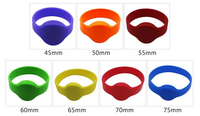 Pulsera de Silicona RFID con Logotipo Personalizado en Relieve, Ajustable, Impermeable, para Niños, Festivales, Control de Acceso, Personalizable, Venta al por Mayor