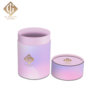 Tube Cylindrique en Carton Biodégradable pour Huiles Essentielles et Cosmétiques, Emballage en Papier Kraft de Qualité Alimentaire