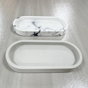 Design moderne Décoratif Salle De Bains Vanité <span class=keywords><strong>Plateau</strong></span> Béton Ciment Type <span class=keywords><strong>Debout</strong></span> <span class=keywords><strong>Plateau</strong></span> De Service pour La Maison Literie <span class=keywords><strong>Bureau</strong></span> Bar Résine - Product Image 4