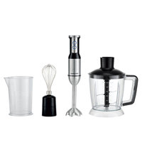 Vente chaude Appareils de cuisine portables 1200w 4 en 1 Smoothies Blender Grinder et Electric Immersion Stick Hand Blender Set