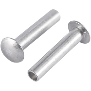 Hot bán OEM nhôm phẳng mỏng đầu sắt rắn đinh tán Pan xử lý đinh tán - Product Image 5