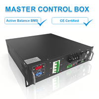 Système de gestion de batterie (BMS) haute tension GCE 2U 50A 350V avec prise centrale pour stockage d'énergie