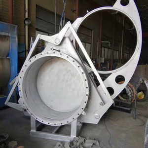 Válvula de Compuerta de Cadena con Brida Ciega de Acero Fundido con Actuador Eléctrico para Gas a Alta Temperatura para Uso Industrial - Product Image 4
