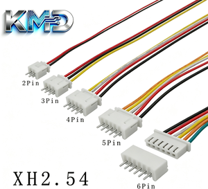 XH2.54 2.54mm 2/3/4/5/6/7/8/9/10 Pin Konektor Kabel Soket Steker Pria/Wanita PVC 200mm 26AWG Tembaga Murni Otomotif - Product Image 1