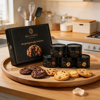 Boîte à biscuits personnalisée en forme d'avion avec inserts en papier, séparateurs, compartiments en grille, boîte en papier pour l'emballage de biscuits, pâtisseries, cadeaux, carton