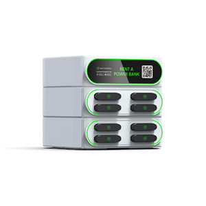 Estación de Carga Inalámbrica Apilable de 8 Ranuras para Teléfonos Móviles, Carga Rápida, Batería de 6000 mAh, Fácil de Alquilar para Cafeterías y KTV - Product Image 4