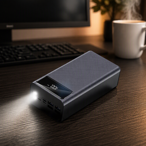 <span class=keywords><strong>Batterie</strong></span> Externe Portable Idéale Power Bank 30000mAh avec Écran LCD Miroir pour Appareils Intelligents - Product Image 2