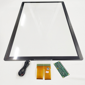 32 40 50 85 pollici Ultra sottile trasparente PCAP interattivo capacitivo Nano touch screen pannello pellicola di alluminio per la superficie del vetro - Product Image 2