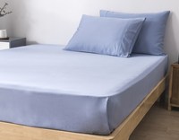 Parure de draps rafraîchissants en viscose de bambou 100 % naturelle – Drap de lit en bambou