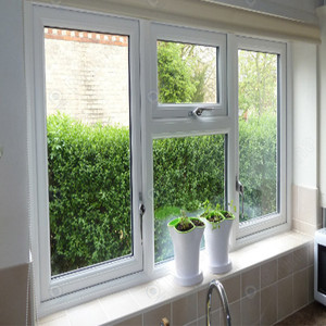 Ventanas abatibles con opciones decorativas <span class=keywords><strong>de</strong></span> vidrieras, apertura <span class=keywords><strong>de</strong></span> ventanas <span class=keywords><strong>de</strong></span> aluminio artísticas para entradas y escaleras - Product Image 3