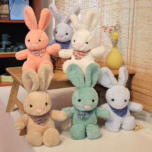 Muñecos <span class=keywords><strong>de</strong></span> Peluche <span class=keywords><strong>de</strong></span> Conejito <span class=keywords><strong>de</strong></span> Pascua al por Mayor, Lindos Conejos con Bufanda, Juguetes <span class=keywords><strong>de</strong></span> Peluche para Máquinas <span class=keywords><strong>de</strong></span> Garras, Regalo para Niños, Juguetes <span class=keywords><strong>de</strong></span> Conejito Suaves - Product Image 2
