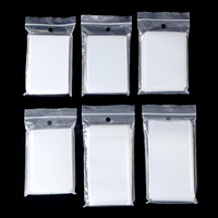 Protège-cartes transparents Premium Ultra Clear 64x89mm, ajustement parfait, matériau PP intérieur