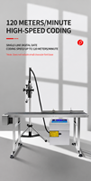 AISOMARK - Impresora de Inyección de Tinta para Impresión de Fechas Industrial, Nueva y en Oferta, Máquina de Codificación de Códigos de Barras Sostenible Docod CIJ para Líneas de Producción