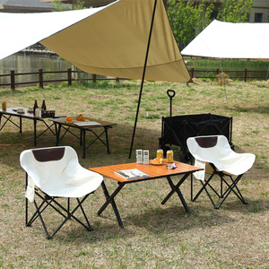 Ghế xếp dã ngoại ngoài trời cao cấp, chịu lực cao, có tựa lưng cao, có thể gấp gọn - Product Image 5