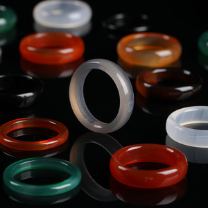 JD GEMS Großhandel Natürliche Achat-Ringe Hochwertige Edelsteinringe Ideal für Frauen und Männer zum Täglichen Tragen - Product Image 5