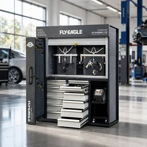 Armoire <span class=keywords><strong>de</strong></span> rangement professionnelle en aluminium FY-9060 pour outils <span class=keywords><strong>de</strong></span> maintenance, capacité 800 kg, station <span class=keywords><strong>de</strong></span> réparation rapide <span class=keywords><strong>de</strong></span> carrosserie pour le bricolage - Product Image 2