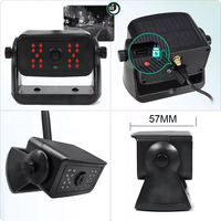 IPoster pour attelage remorque RV pick-up campeur 7in IPS écran moniteur DVR solaire magnétique sans fil sauvegarde caméra de recul kit