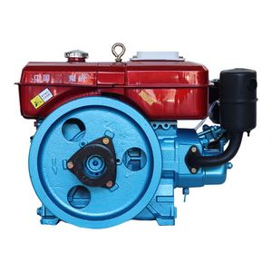 Moteur diesel monocylindre 4 temps à démarrage électrique 15 kW à faible coût, refroidi par eau, avec moteur intégré - Product Image 6