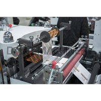 Machine de découpe d'étiquettes en papier de machine d'estampage à chaud d'autocollant découpé et rainé à plat