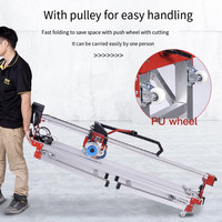 Machine à découper les carreaux, outil de coupe automatique portable en céramique pour coupe de carrelages avec rouleau, w