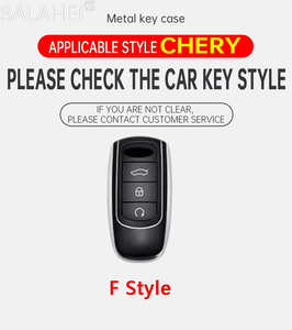 เคสกุญแจรีโมทอัจฉริยะสำหรับรถยนต์  วัสดุอัลลอยด์  สำหรับ Chery Omoda C5 5 Fx 7 8 Pro Plus 2022 2023 พร้อมพวงกุญแจ - Product Image 3