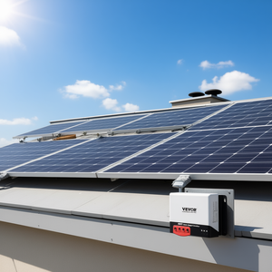 Controlador de Carga Solar MPPT Vevor 50A, 12V 24V, Entrada Automática de CC, Módulo Bluetooth para Baterías AGM y Gel - Product Image 2