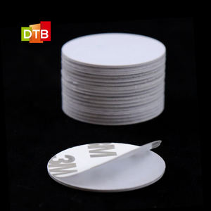 Пользовательская печать 3 м клейкая монета этикетка наклейка 125 кГц ПВХ Маркер <span class=keywords><strong>Rfid</strong></span> Id пустая монета этикетка Em4305 T5577 Круглый <span class=keywords><strong>Rfid</strong></span> диск этикетка - Product Image 3