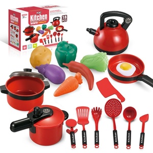 Juguete de Cocina para Niños, Juego de Cocina Educativo de Plástico Real, Utensilios de Simulación, Cocina de Inducción, Juguete de Estufa - Product Image 1