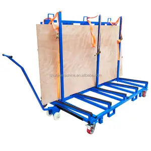 Customize 3300-5500 Lb Single Sided A Frame Glass Cart Stone Transport Rack With Wheels Door Window Moving Stand