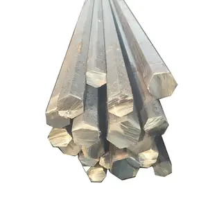 Ditarik dingin heksagonal batang baja tahan karat 316 310s 304 200 300 seri konstruksi digulung dingin batang bulat heksagonal