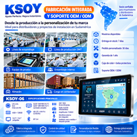 KSOY-06 Radio De Coche Android Reproducteur De DVD De Autos 6 + 128G Reproducteur De Carro Radio Android 1DIN Para Coche