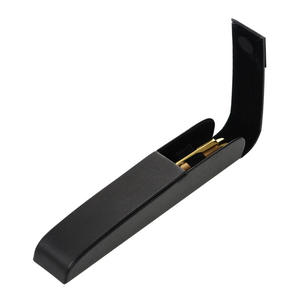 Оптовая Продажа с фабрики, высококачественный кожаный чехол для ручки, Лидер продаж, магнитная металлическая упаковка, школьные офисы, печать на заказ - Product Image 6