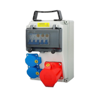 2 prises industrielles (16A et 32A) avec disjoncteur différentiel 3P, personnalisation possible. Contactez le service client pour une devis
