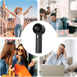 Ventilador de Mano Eléctrico Portátil Mini al por Mayor con 100 Niveles de Ventilación, USB y Alimentación por Batería, Opción de Tres Velocidades para Uso en Coche - Product Image 5
